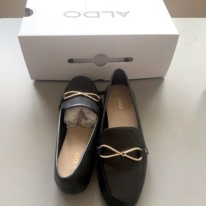 Black Aldo Flats